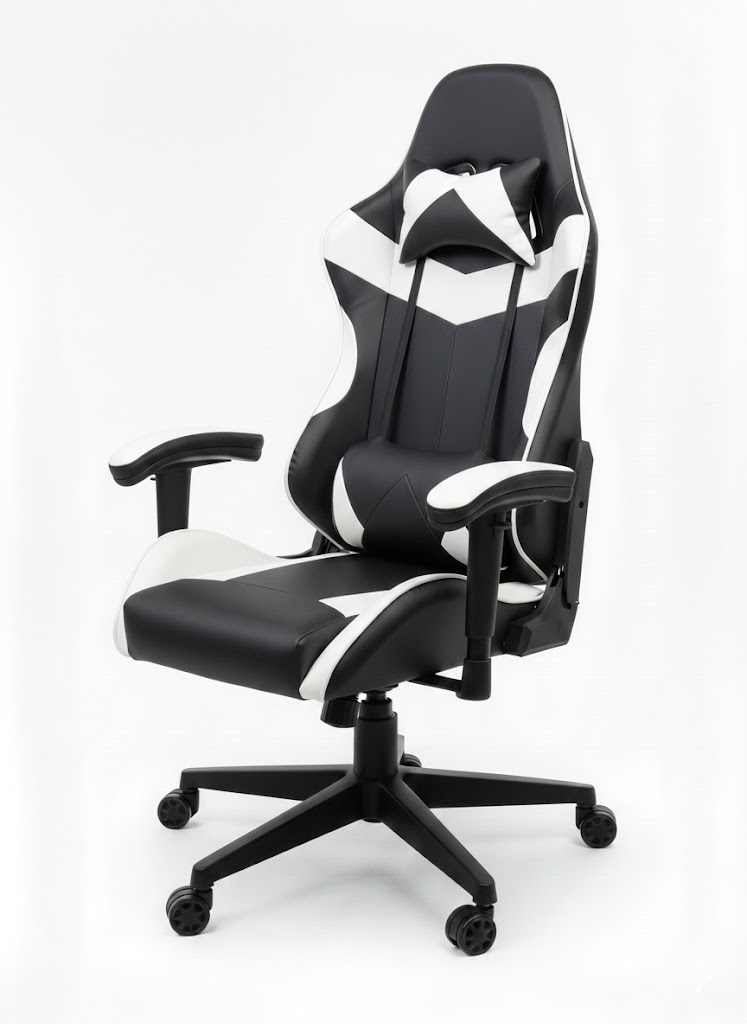 Silla Gamer Blanco/Negro