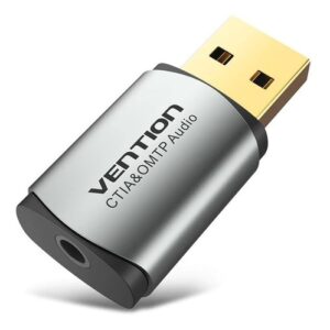 Adaptador Tarjeta De Audio Externo Usb Jack3.5 Ctia Vention