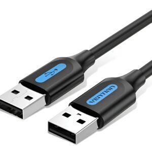 Cable Alargador Usb 2.0 Macho A Usb Macho0.5 M Vention Negro