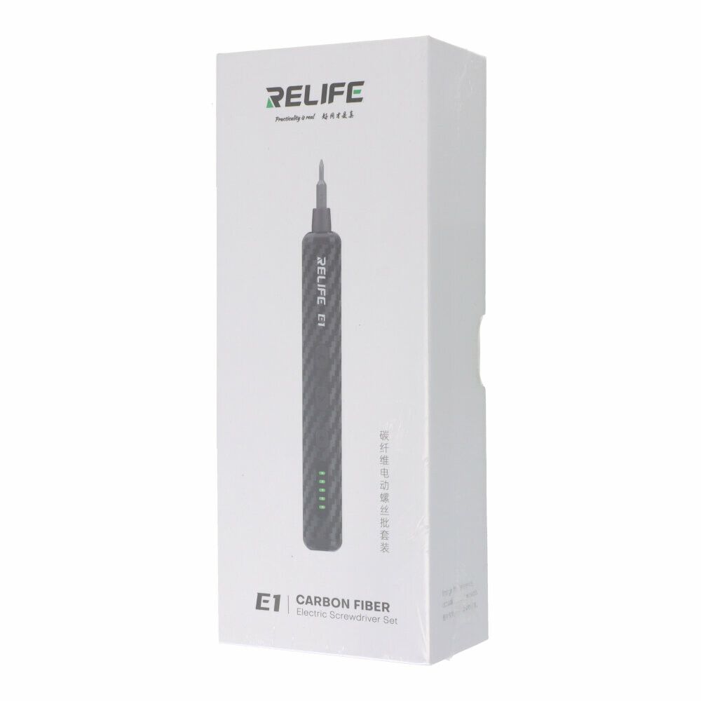 DESTORNILLADOR ELECTRICO Carbon fiber RELIFE E1