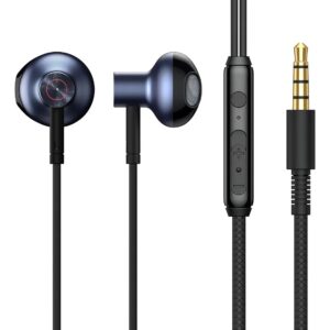 Auriculares cableados Baseus Encok H19 In Ear 3.5mm Negro