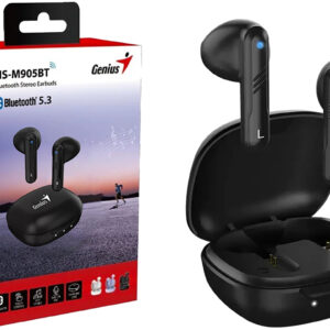 Auricular Bluetooth 5.3 Genius Hs-M905Bt Earbud Negro