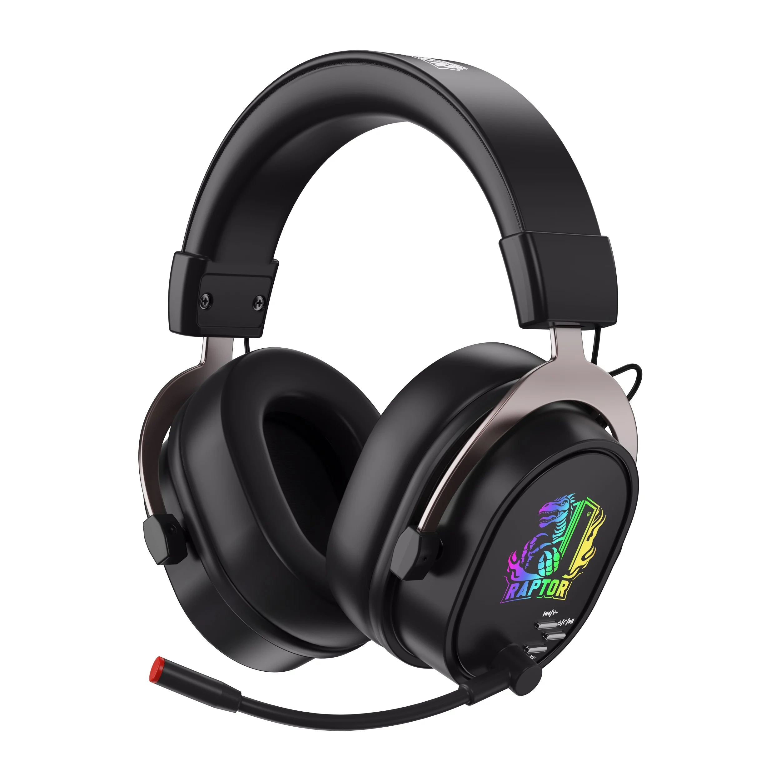 Auricular Gamer Raptor Inferno PRO X 7.1 Wir c/Dongle Negro