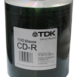 Cd-r Virgen Tdk  52x Bulk X 100