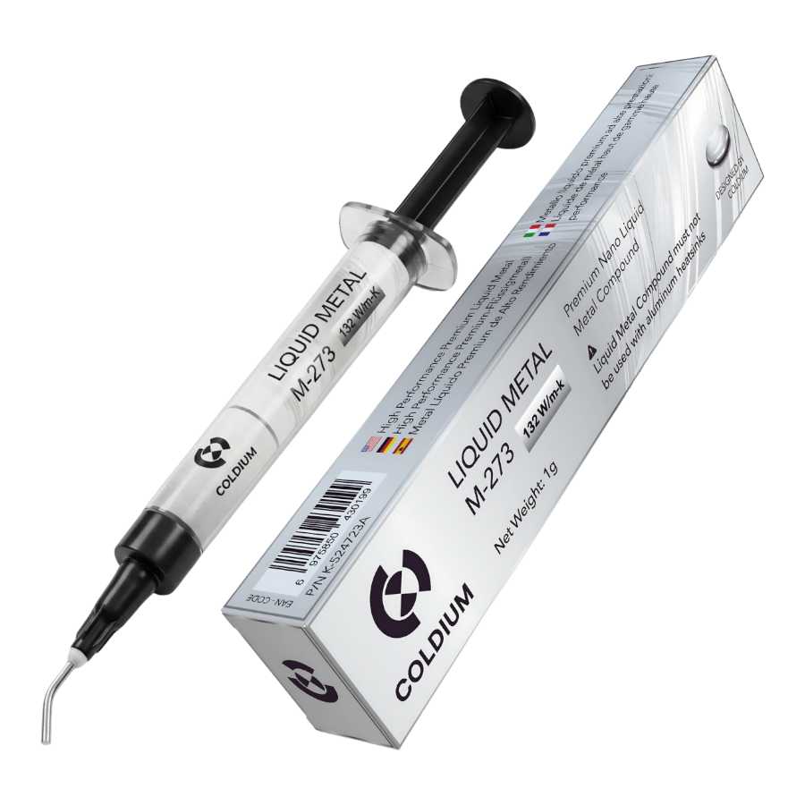 Metal Líquido Coldium M-273 Nano OC 3g Extreme 132W/mk
