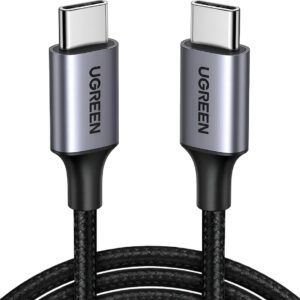 Cable Usb C Trenzado Carga Rapida Vention 60w 3a 3M Negro